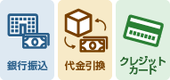 各種お支払方法